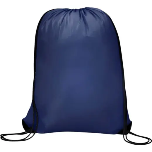 Symphony 210D Drawstring Bag Navy Unbranded